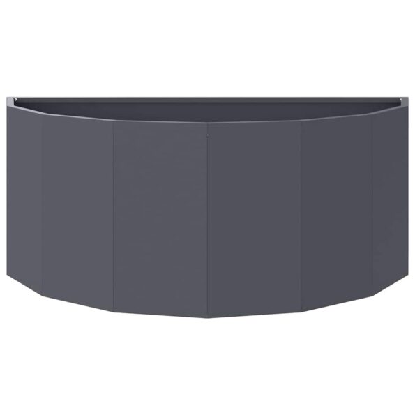 vidaXL Hrantík Antracit 90 x 45 x 35 cm Oceľ – Obrázok 5