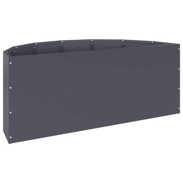 vidaXL Hrantík Antracit 90 x 45 x 35 cm Oceľ – Obrázok 7