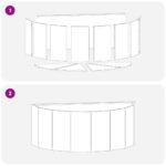 vidaXL Hrantík Olivová zelená 90 x 45 x 35 cm Oceľ – Obrázok 10