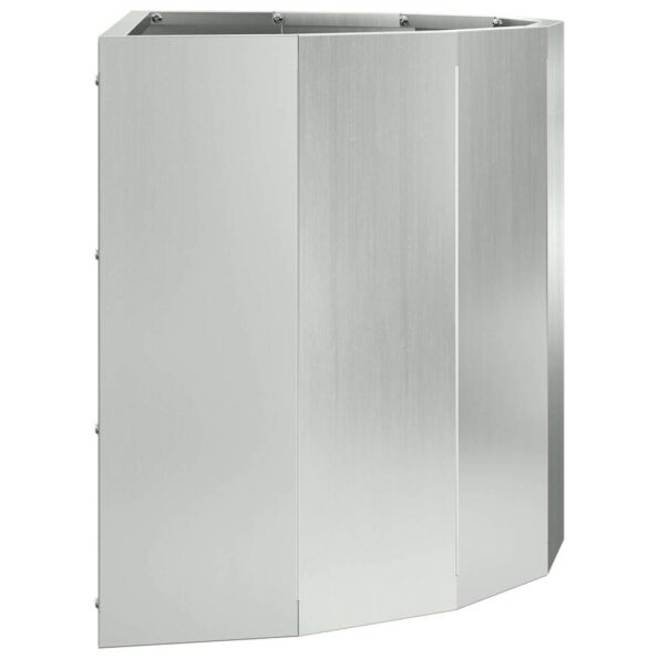 vidaXL Hrantík Strieborná 60 x 30 x 35 cm Pozinkovaná oceľ – Obrázok 6