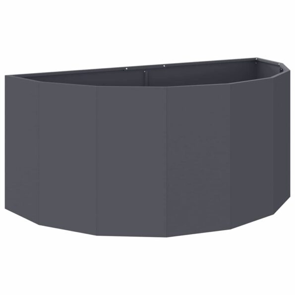 vidaXL Hrantík Antracit 120 x 60 x 50 cm Oceľ – Obrázok 2