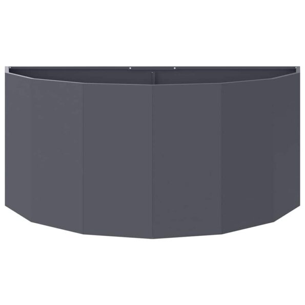 vidaXL Hrantík Antracit 120 x 60 x 50 cm Oceľ – Obrázok 5