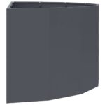 vidaXL Hrantík Antracit 120 x 60 x 50 cm Oceľ – Obrázok 6