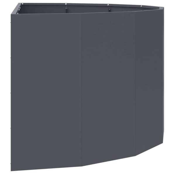 vidaXL Hrantík Antracit 120 x 60 x 50 cm Oceľ – Obrázok 6