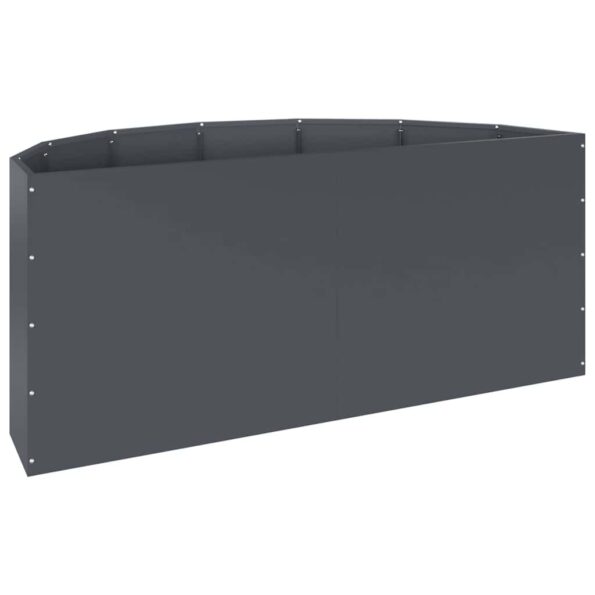 vidaXL Hrantík Antracit 120 x 60 x 50 cm Oceľ – Obrázok 7