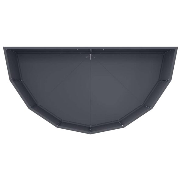 vidaXL Hrantík Antracit 120 x 60 x 50 cm Oceľ – Obrázok 8