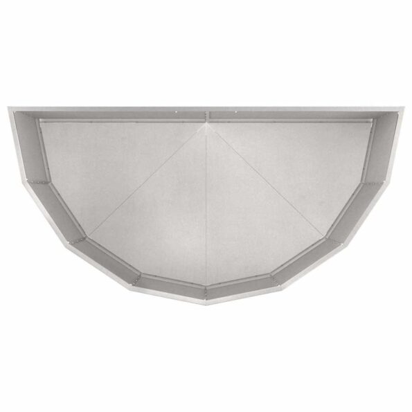 vidaXL Hrantík Strieborná 120 x 60 x 50 cm Nerezová oceľ – Obrázok 8