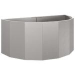 vidaXL Hrantík Hrdzavý 120 x 60 x 50 cm