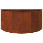 vidaXL Hrantík Hrdzavý 120 x 60 x 50 cm – Obrázok 7