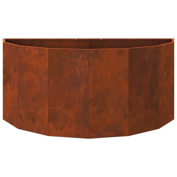 vidaXL Hrantík Hrdzavý 120 x 60 x 50 cm – Obrázok 7