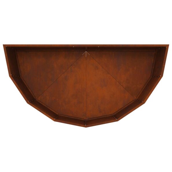 vidaXL Hrantík Hrdzavý 120 x 60 x 50 cm – Obrázok 10