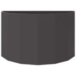 vidaXL Hrantík Čierna 90 x 45 x 50 cm Oceľ – Obrázok 5