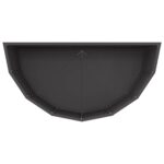 vidaXL Hrantík Čierna 90 x 45 x 50 cm Oceľ – Obrázok 8