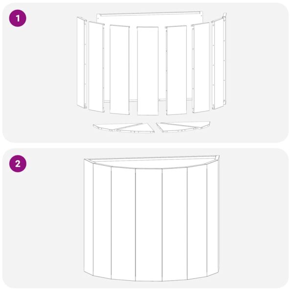 vidaXL Hrantík Antracit 60 x 30 x 50 cm Oceľ – Obrázok 10