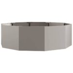 vidaXL Hrantík Hrdzavý 120 x 120 x 35 cm