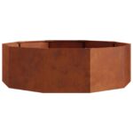 vidaXL Hrantík Hrdzavý 120 x 120 x 35 cm – Obrázok 8