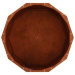 vidaXL Hrantík Hrdzavý 60 x 60 x 35 cm – Obrázok 9