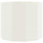 vidaXL Hrantík Biela 60 x 60 x 50 cm Oceľ – Obrázok 2