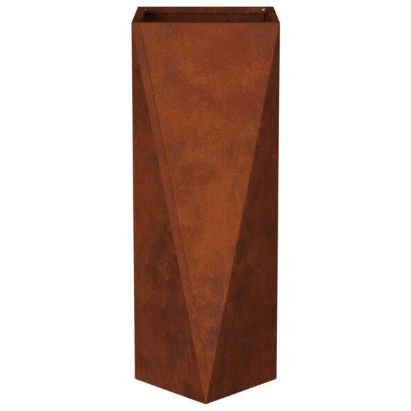 vidaXL Hrantík 2 pcs Hrdzavý 30 x 30 x 75 cm – Obrázok 9