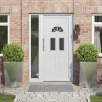 vidaXL Hrantík 2 pcs Strieborná 50 x 50 x 75 cm Nerezová oceľ