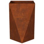 vidaXL Hrantík Hrdzavý 50 x 50 x 75 cm – Obrázok 9