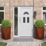 vidaXL Hrantík 2 pcs Hrdzavý 50 x 50 x 75 cm – Obrázok 3