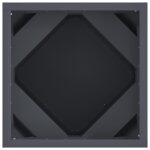 vidaXL Hrantík 2 pcs Antracit 30 x 30 x 30 cm Oceľ – Obrázok 7