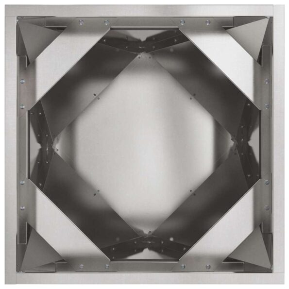 vidaXL Hrantík Strieborná 30 x 30 x 30 cm Nerezová oceľ – Obrázok 6