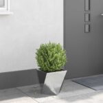 vidaXL Hrantík Strieborná 30 x 30 x 30 cm Pozinkovaná oceľ – Obrázok 4