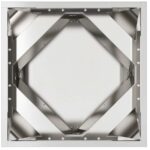 vidaXL Hrantík Strieborná 40 x 40 x 40 cm Nerezová oceľ – Obrázok 6