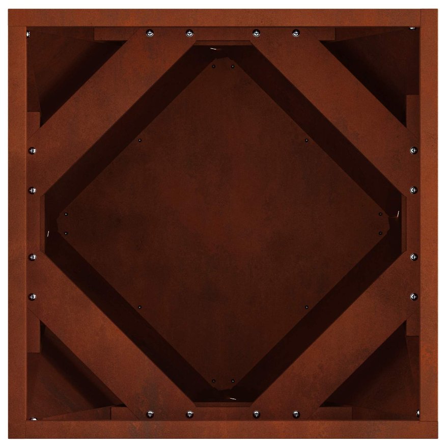 883834_5.jpg vidaXL Hrantík Hrdzavý 40 x 40 x 40 cm – Obrázok 1