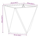 vidaXL Hrantík 2 pcs Antracit 50 x 50 x 50 cm Oceľ – Obrázok 11
