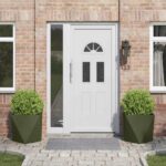 vidaXL Hrantík 2 pcs Olivová zelená 50 x 50 x 50 cm Oceľ