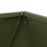 vidaXL Hrantík 2 pcs Olivová zelená 50 x 50 x 50 cm Oceľ – Obrázok 8