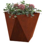 vidaXL Hrantík 2 pcs Hrdzavý 50 x 50 x 50 cm – Obrázok 6