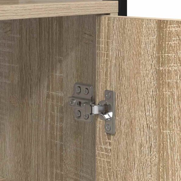 vidaXL Knižnica Sonoma dub 60 x 24 x 161 cm Kompozitné drevo – Obrázok 10