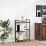 vidaXL Regál na knihy Dymová dub 56 x 34 x 96 cm Kompozitné drevo