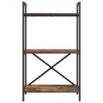 vidaXL Regál na knihy Dymová dub 56 x 34 x 96 cm Kompozitné drevo – Obrázok 5