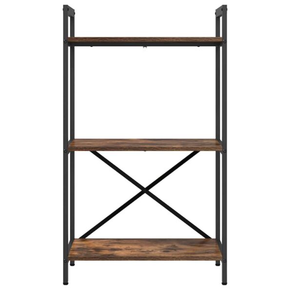 vidaXL Regál na knihy Dymová dub 56 x 34 x 96 cm Kompozitné drevo – Obrázok 5