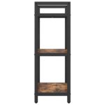 vidaXL Regál na knihy Dymová dub 56 x 34 x 96 cm Kompozitné drevo – Obrázok 6