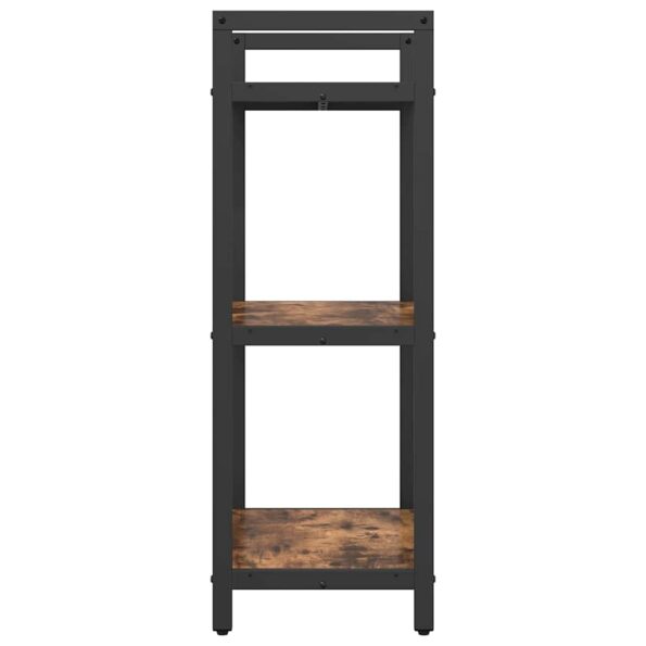 vidaXL Regál na knihy Dymová dub 56 x 34 x 96 cm Kompozitné drevo – Obrázok 6