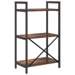 vidaXL Regál na knihy Dymová dub 56 x 34 x 96 cm Kompozitné drevo – Obrázok 7