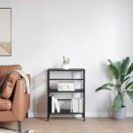 vidaXL Regál na knihy Čierny dub 60 x 29,5 x 81 cm Kompozitné drevo – Obrázok 4