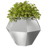 vidaXL Hrantík 2 pcs Strieborná 100 x 100 x 80 cm Pozinkovaná oceľ – Obrázok 3