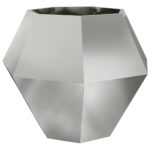 vidaXL Hrantík 2 pcs Strieborná 100 x 100 x 80 cm Pozinkovaná oceľ – Obrázok 5
