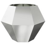 vidaXL Hrantík 2 pcs Strieborná 100 x 100 x 80 cm Pozinkovaná oceľ – Obrázok 6