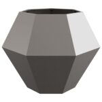 vidaXL Hrantík 2 pcs Hrdzavý 100 x 100 x 80 cm – Obrázok 5