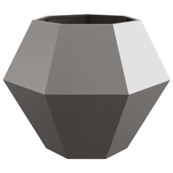 vidaXL Hrantík 2 pcs Hrdzavý 100 x 100 x 80 cm – Obrázok 5