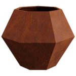 vidaXL Hrantík 2 pcs Hrdzavý 75 x 75 x 60 cm – Obrázok 7