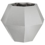 vidaXL Hrantík 2 pcs Strieborná 50 x 50 x 40 cm Nerezová oceľ – Obrázok 5